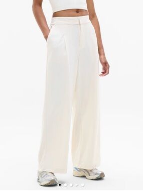 Athleta pinnacle high rise trouser bone 0